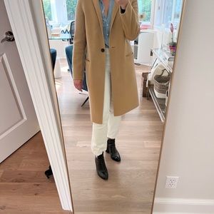 Theory Camel coat